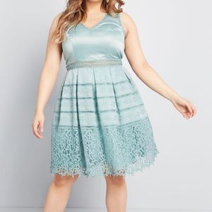 Chi Chi London “As it Happens” Fit and Flare Dress
